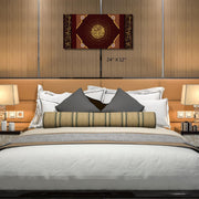 Islamic Calligraphy Ayatul Kursi Stretched Canvas Wall Art