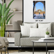  Masjid Stretched Canvas Blue mosque in Istanbul,Turkey Islamic Wall Art  Islamic Canvas and Giftware  16″ x 24″ (Vertical) / 1.18"-20″ x 30″ (Vertical) / 1.18"-30" x 40" (Vertical) / 1.18"-40" x 60" (Vertical) / 1.18"