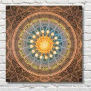  Masjid Sultan Qaboos Grand Mosque in Muscat, Oman Islamic Wall Art  Islamic Canvas and Giftware  12″ x 12″ / 1.18"-16″ x 16″ / 1.18"-24″ x 24″ / 1.18"-30″ x 30″ / 1.18"