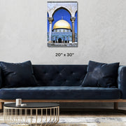 Masjid Stretched Canvas Haram al- Sharif, or Temple Mount in Jerusalem