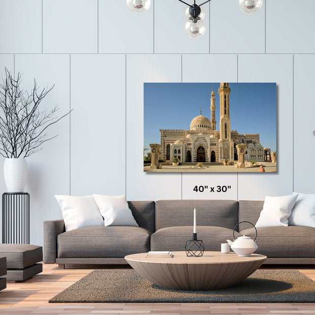 Egyptian Masjid Stretched Canvas