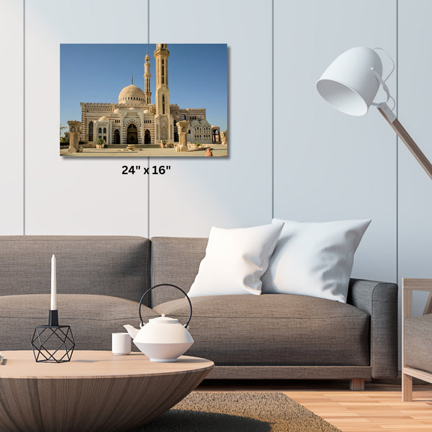 Egyptian Masjid Stretched Canvas