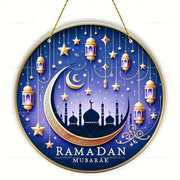  Ramadan Mubarak Moon Star Ornaments  Islamic Canvas and Giftware  Dark Khaki / 20cmX20cm-light yellow / 20cmX20cm-MINT GREEN / 20cmX20cm-Olive / 20cmX20cm-Light Grey / 20cmX20cm-Fluorescence Yellow / 20cmX20cm-Deep Sapphire / 20cmX20cm