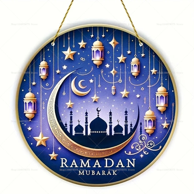  Ramadan Mubarak Moon Star Ornaments  Islamic Canvas and Giftware  Dark Khaki / 20cmX20cm-light yellow / 20cmX20cm-MINT GREEN / 20cmX20cm-Olive / 20cmX20cm-Light Grey / 20cmX20cm-Fluorescence Yellow / 20cmX20cm-Deep Sapphire / 20cmX20cm