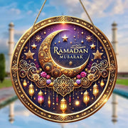  Ramadan Mubarak Moon Star Ornaments  Islamic Canvas and Giftware  Dark Khaki / 20cmX20cm-light yellow / 20cmX20cm-MINT GREEN / 20cmX20cm-Olive / 20cmX20cm-Light Grey / 20cmX20cm-Fluorescence Yellow / 20cmX20cm-Deep Sapphire / 20cmX20cm