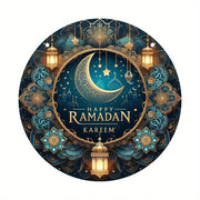  Ramadan Mubarak Moon Star Ornaments  Islamic Canvas and Giftware  Dark Khaki / 20cmX20cm-light yellow / 20cmX20cm-MINT GREEN / 20cmX20cm-Olive / 20cmX20cm-Light Grey / 20cmX20cm-Fluorescence Yellow / 20cmX20cm-Deep Sapphire / 20cmX20cm