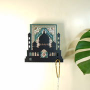 1PC Masjid ironwork folding wall hanging shelving  Islamic  decoration shelving
