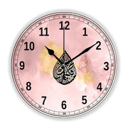 Islam  Ottoman Motifs Pattern Wall Clock for Living Room