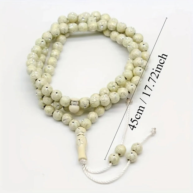 99 Beads 8mm Islamic Prayer Beads Made Of Acrylic