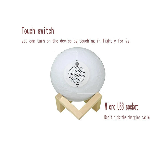 Bright Quran Azan  Koran Bluetooth Speaker Portable Night Light Holy Lamp Sound Box  Wireless  Mp3