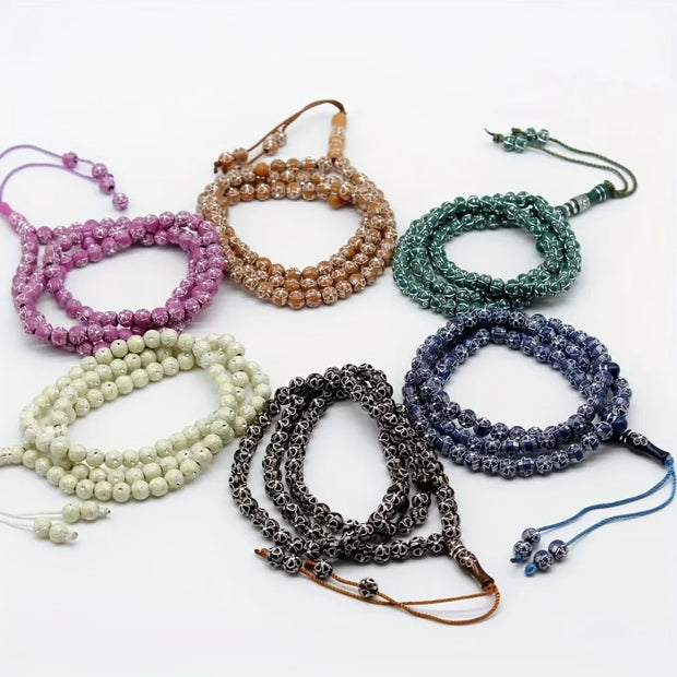 99 Beads 8mm Islamic Prayer Beads Made Of Acrylic