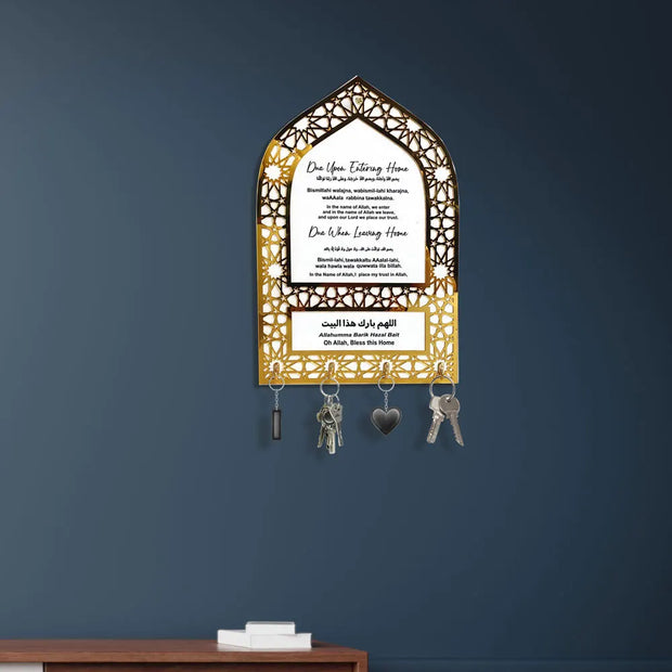 Ramadan Acrylic Mosque Night Table Key Hook Ornament