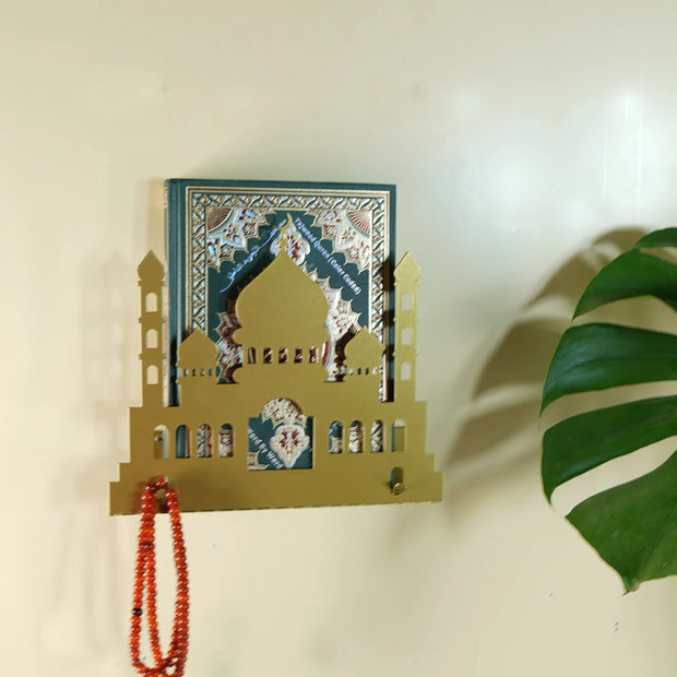 1PC Masjid ironwork folding wall hanging shelving  Islamic  decoration shelving