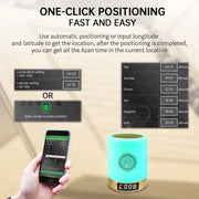 Bright Quran Azan  Koran Bluetooth Speaker Portable Night Light Holy Lamp Sound Box  Wireless  Mp3