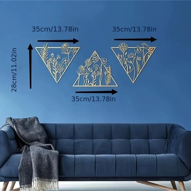 Bismillah Islamic Wall Decoration - Metal Wall Art with Islamic Calligraphy