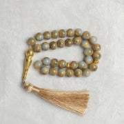 Handmade 10mm 33 Beads Glass  Ramadan Tasbih Islamic Arab Prayer Beads