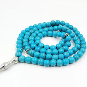 Tasbih Turquoises stone 99 100 Prayer Beads Misbaha Islamic Eid Gift  bracelets