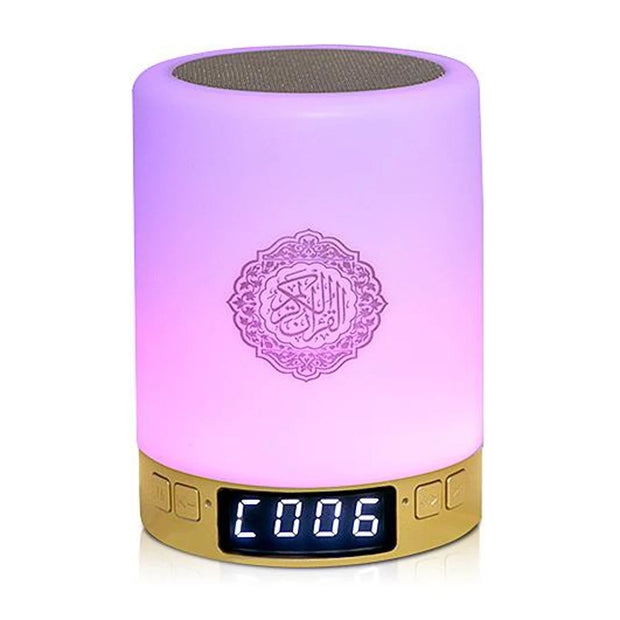 Bright Quran Azan  Koran Bluetooth Speaker Portable Night Light Holy Lamp Sound Box  Wireless  Mp3