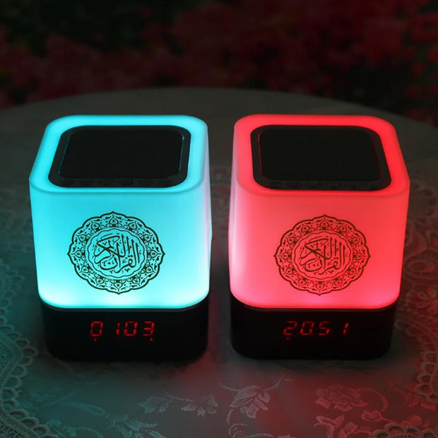 MQ-112 Bluetooth Wireless Remote LED  Touch Night Light Smart APP Control Digital AZAN Clock