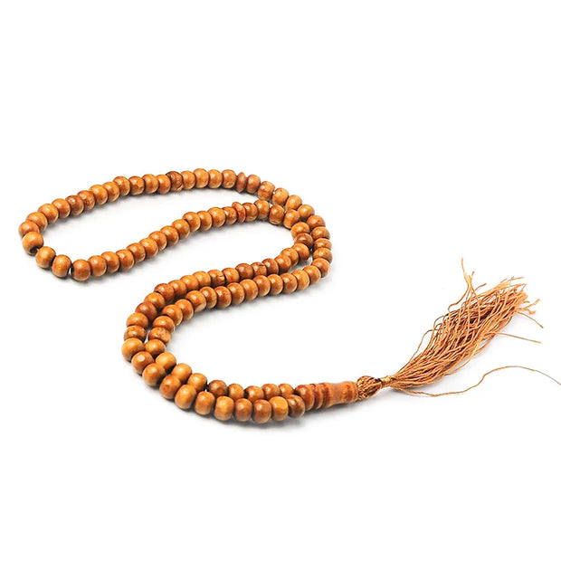 1 Pcs Wooden Tasbih Prayer Beads 99 IslamicPrayer Beads Islamic Handheld Prayer Beads Tassel