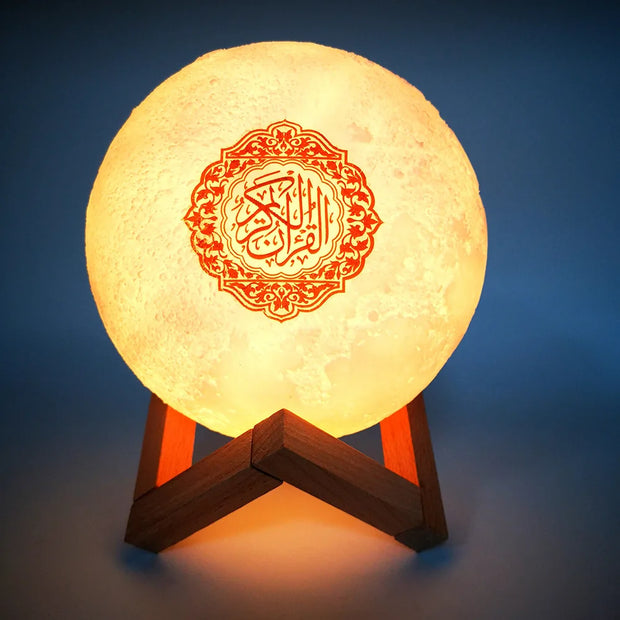 Bright Quran Azan  Koran Bluetooth Speaker Portable Night Light Holy Lamp Sound Box  Wireless  Mp3