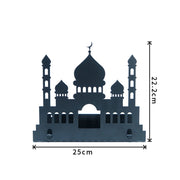 1PC Masjid ironwork folding wall hanging shelving  Islamic  decoration shelving