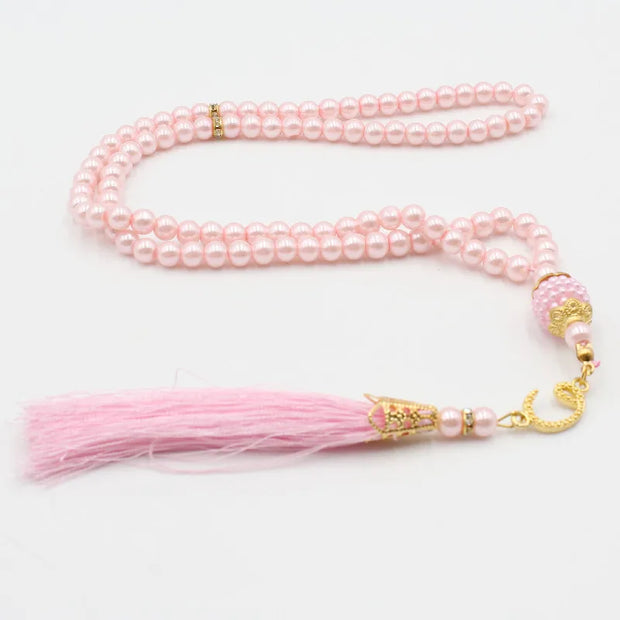 6mm 99 Islamic Beads  Glass Imitation Pearl