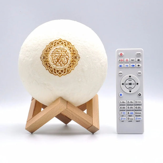 Bright Quran Azan  Koran Bluetooth Speaker Portable Night Light Holy Lamp Sound Box  Wireless  Mp3