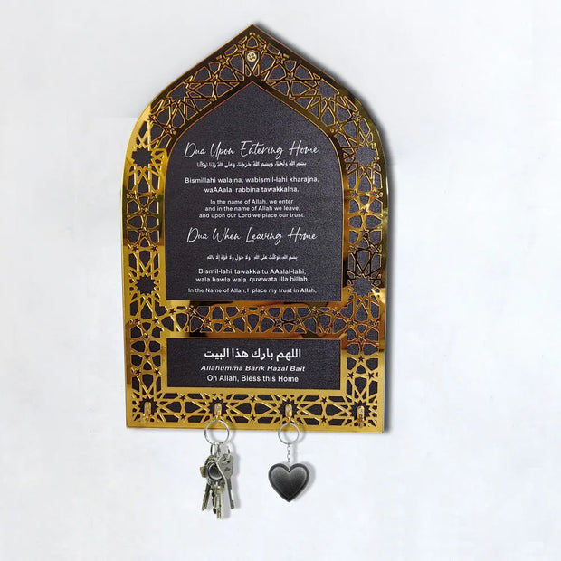 Ramadan Acrylic Mosque Night Table Key Hook Ornament