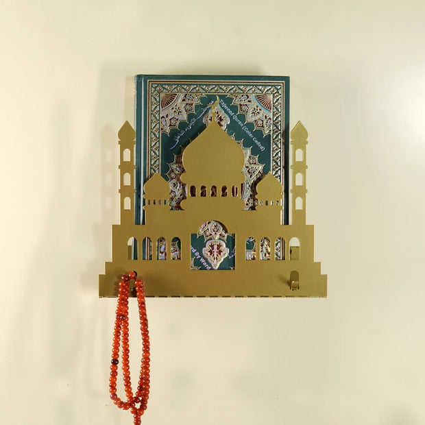 1PC Masjid ironwork folding wall hanging shelving  Islamic  decoration shelving