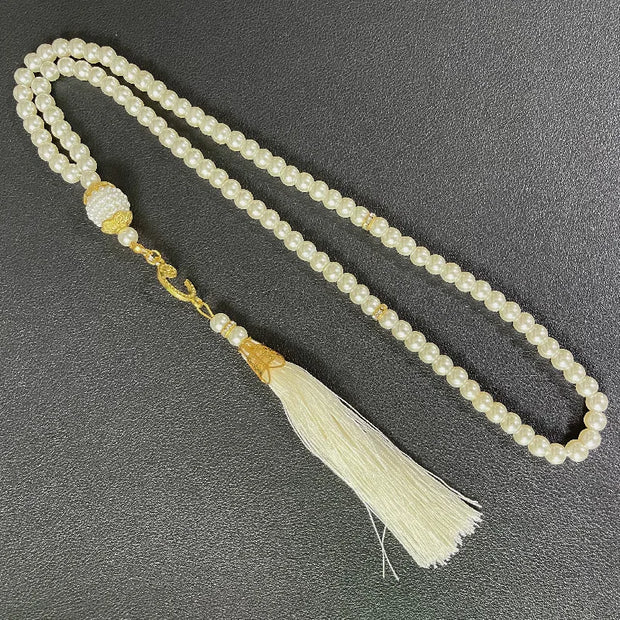 6mm 99 Islamic Beads  Glass Imitation Pearl