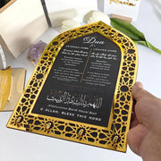 Ramadan Acrylic Mosque Night Table Key Hook Ornament