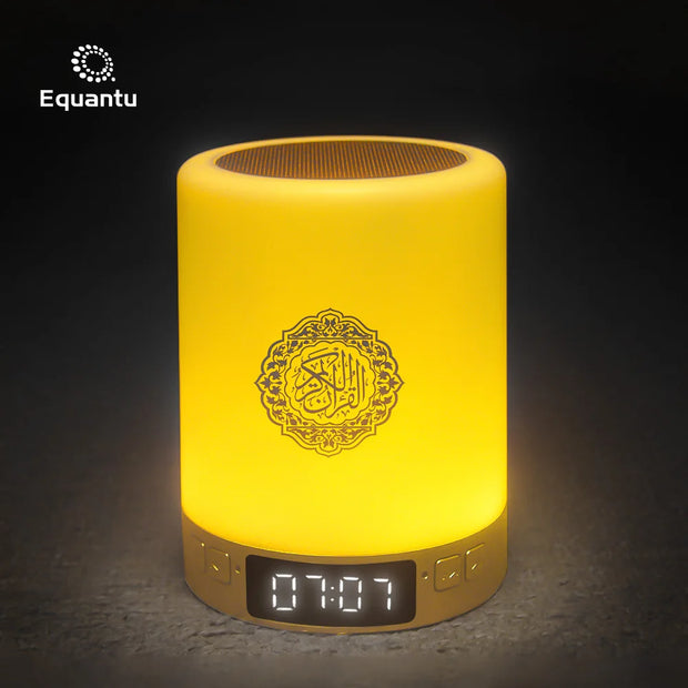 Bright Quran Azan  Koran Bluetooth Speaker Portable Night Light Holy Lamp Sound Box  Wireless  Mp3