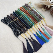 Handmade 10mm 33 Beads Glass  Ramadan Tasbih Islamic Arab Prayer Beads