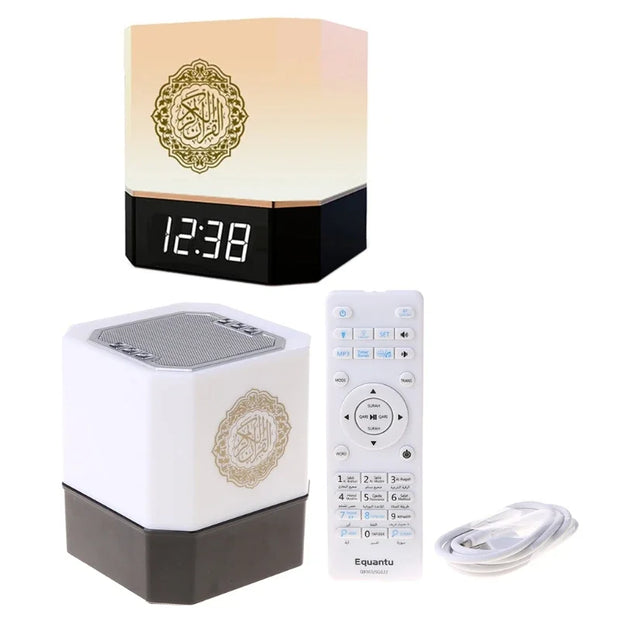 MQ-112 Bluetooth Wireless Remote LED  Touch Night Light Smart APP Control Digital AZAN Clock