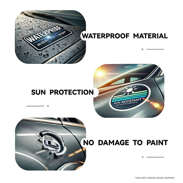 BLKUOPAR Islamic Islamic Sword Text Calligraphy Silhouette Car Stickers