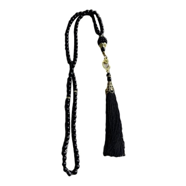 6mm 99 Glass Pearls Tassel  Islamic Prayer Beads
