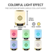 Bright Quran Azan  Koran Bluetooth Speaker Portable Night Light Holy Lamp Sound Box  Wireless  Mp3
