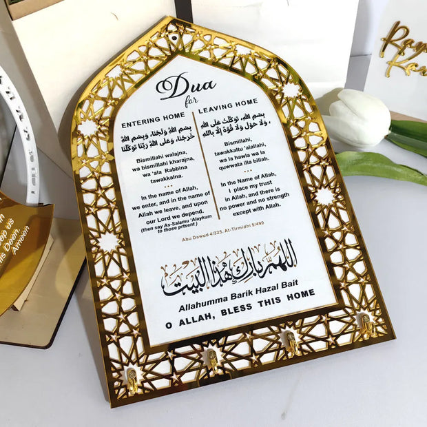 Ramadan Acrylic Mosque Night Table Key Hook Ornament