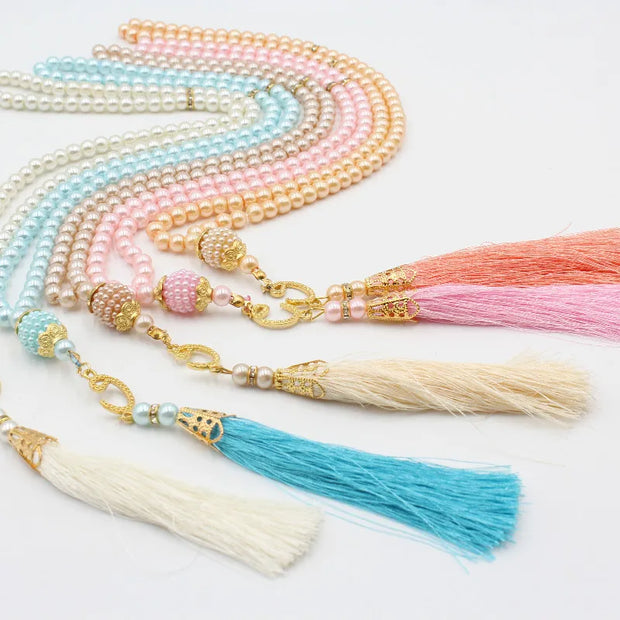 6mm 99 Islamic Beads  Glass Imitation Pearl