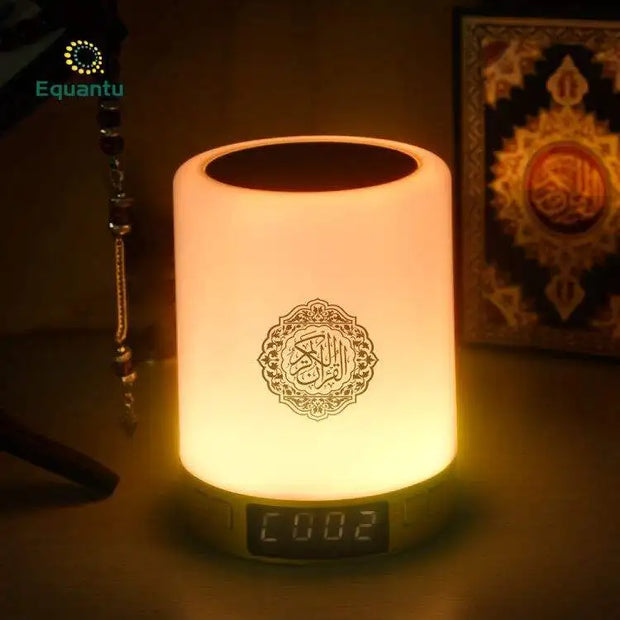 Bright Quran Azan  Koran Bluetooth Speaker Portable Night Light Holy Lamp Sound Box  Wireless  Mp3