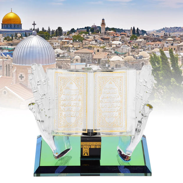 Islamic Crystal Decorative Model Islamic Building Handicrafts Souvenirs Home Car Decor