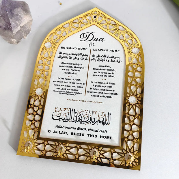 Ramadan Acrylic Mosque Night Table Key Hook Ornament