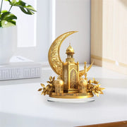 Ramadan Table Decorations Eid Mubarak Islamic 2d Moon Castle Sign For Home
