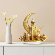 Ramadan Table Decorations Eid Mubarak Islamic 2d Moon Castle Sign For Home