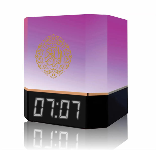 MQ-112 Bluetooth Wireless Remote LED  Touch Night Light Smart APP Control Digital AZAN Clock