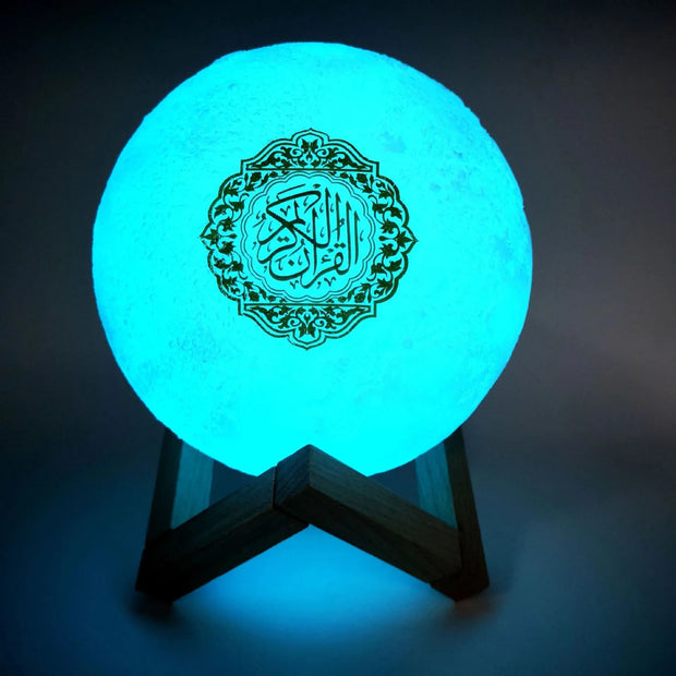 Bright Quran Azan  Koran Bluetooth Speaker Portable Night Light Holy Lamp Sound Box  Wireless  Mp3