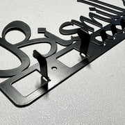 Islamic Decor Metal Key Holder Wall Art Bismillah key holder