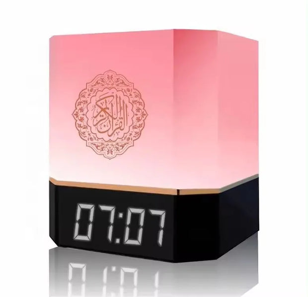 MQ-112 Bluetooth Wireless Remote LED  Touch Night Light Smart APP Control Digital AZAN Clock