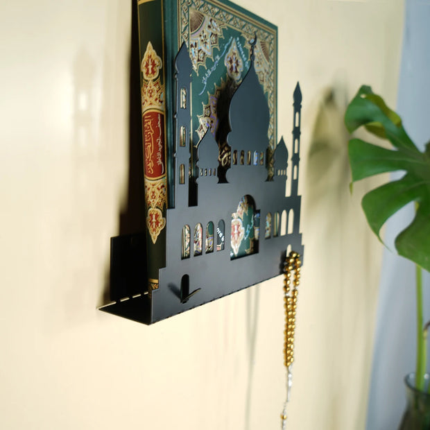 1PC Masjid ironwork folding wall hanging shelving  Islamic  decoration shelving